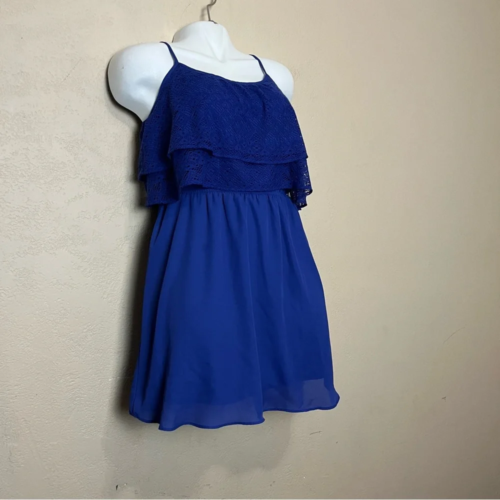 Chosse 5 Ítems For $30 Princess Vera wang women sleeves‎ blue dress size M